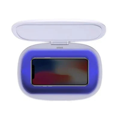 iWalk Capsule Multi-Function Disinfection Box With 10W Wireless Charging - White