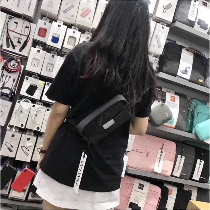 Wiwu Funny Pack Shoulder & Waist Pouch - Gray