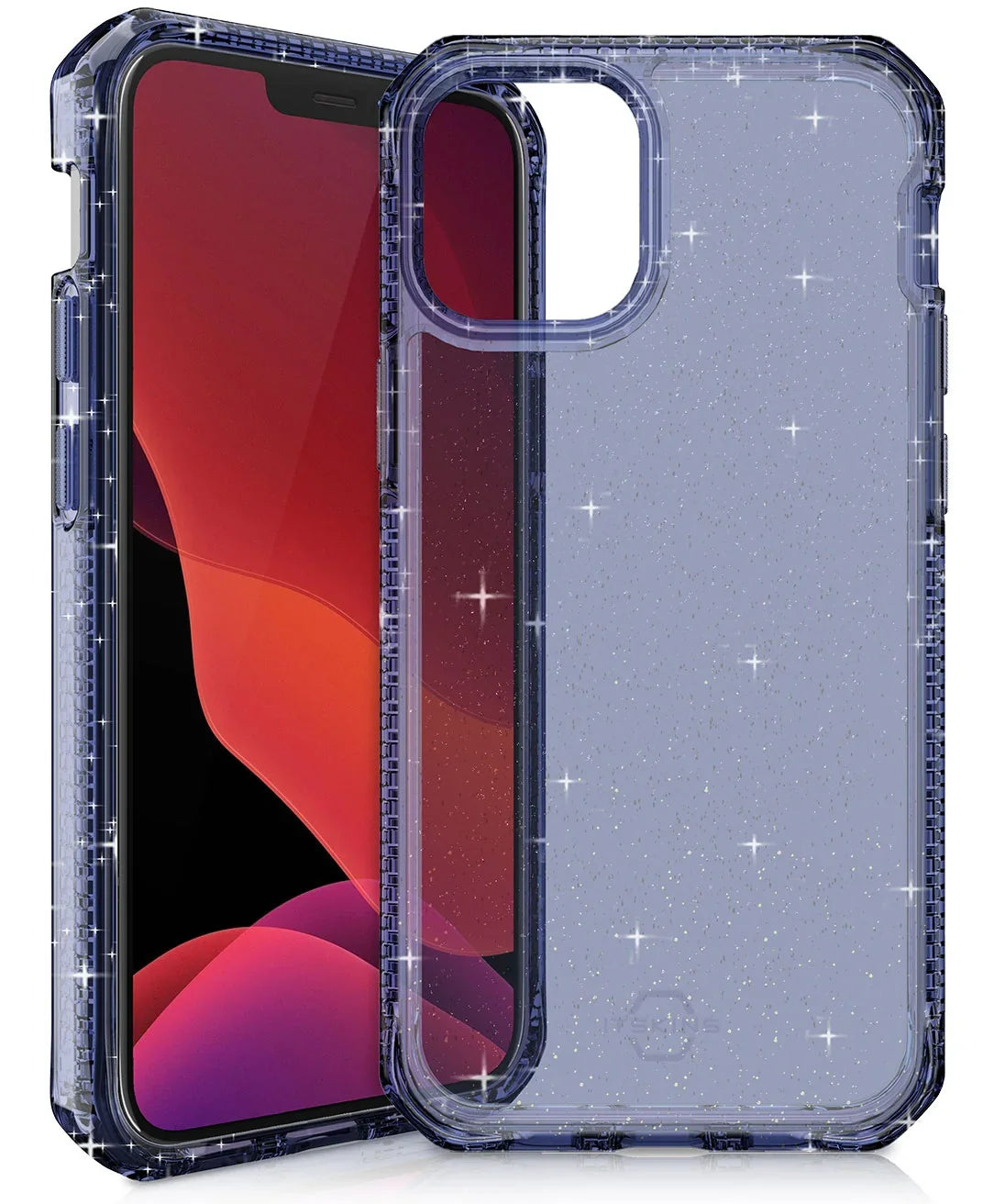 iPhone 12 & 12 Pro Itskins Hybrid Spark Case - Deep Blue