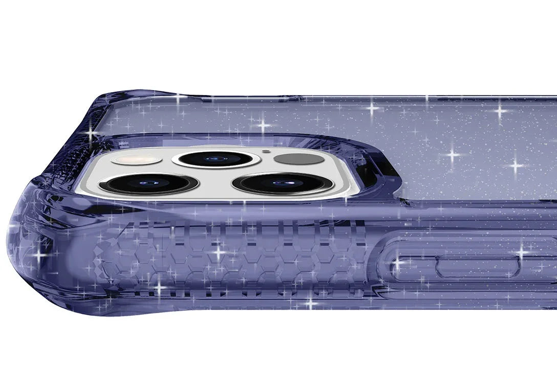 iPhone 12 & 12 Pro Itskins Hybrid Spark Case - Deep Blue