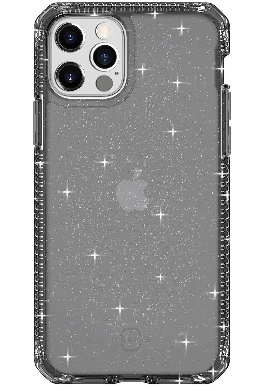 iPhone 12 & 12 Pro Itskins Hybrid Spark Case - Smoke
