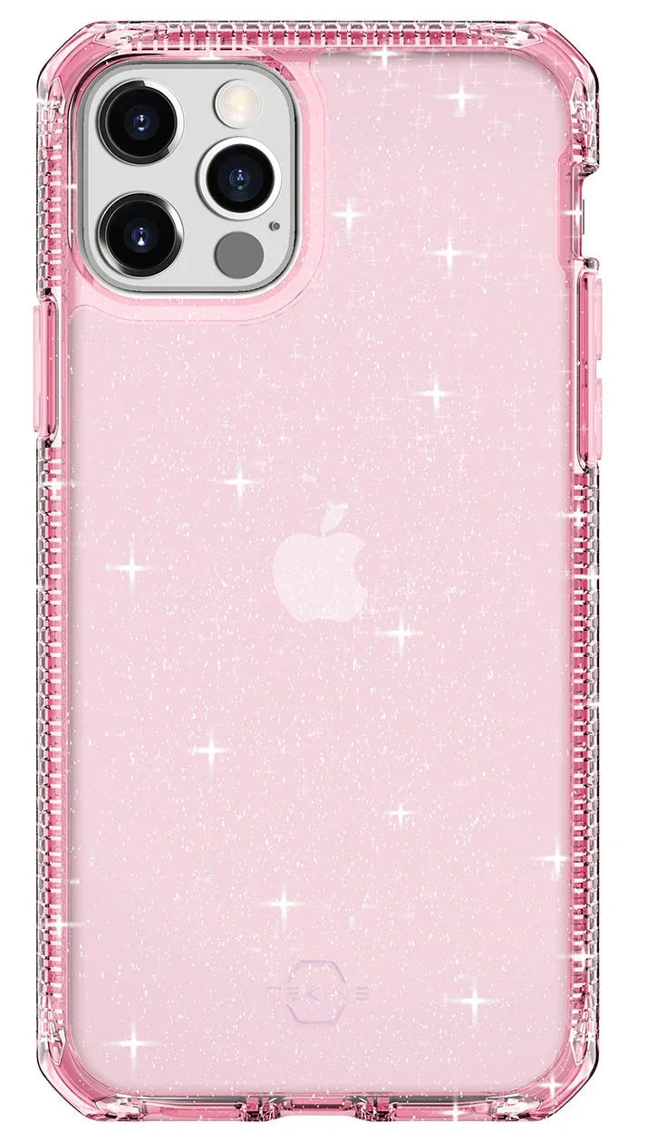 iPhone 12 & 12 Pro Itskins Hybrid Spark Case - Pink