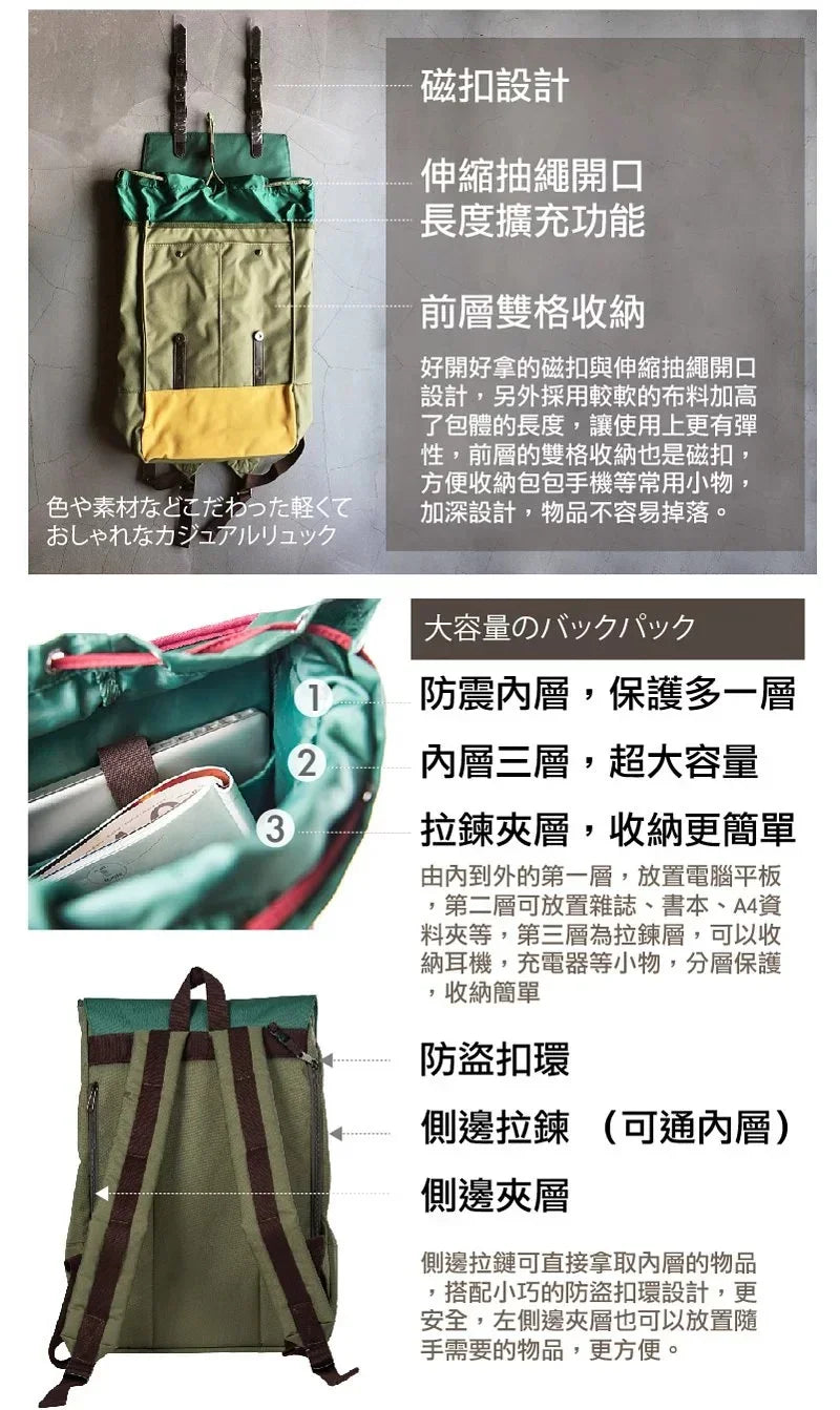 Nifteen Medic 15” Laptop Bag (Big) Green