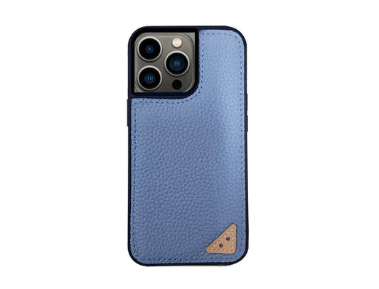 iPhone 13 Pro Melkco Ingenuity Premium Leather Cover - Grey