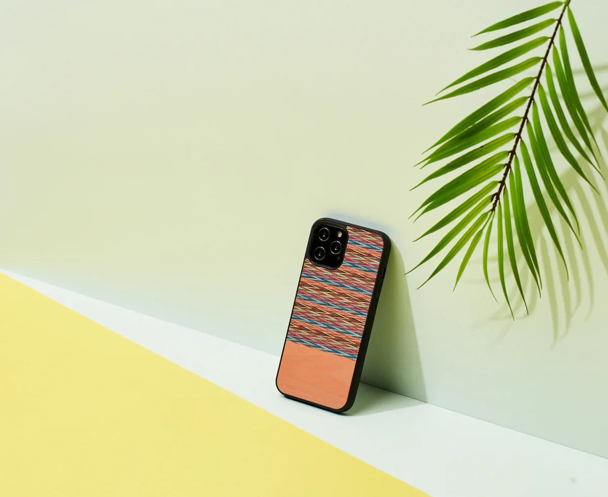 iPhone 12 Pro Max, Man & Wood Case - Browny Check