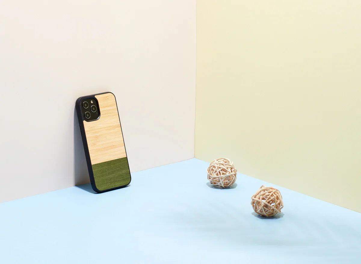 iPhone 12 Pro Max, Man & Wood Case - Bamboo Forest