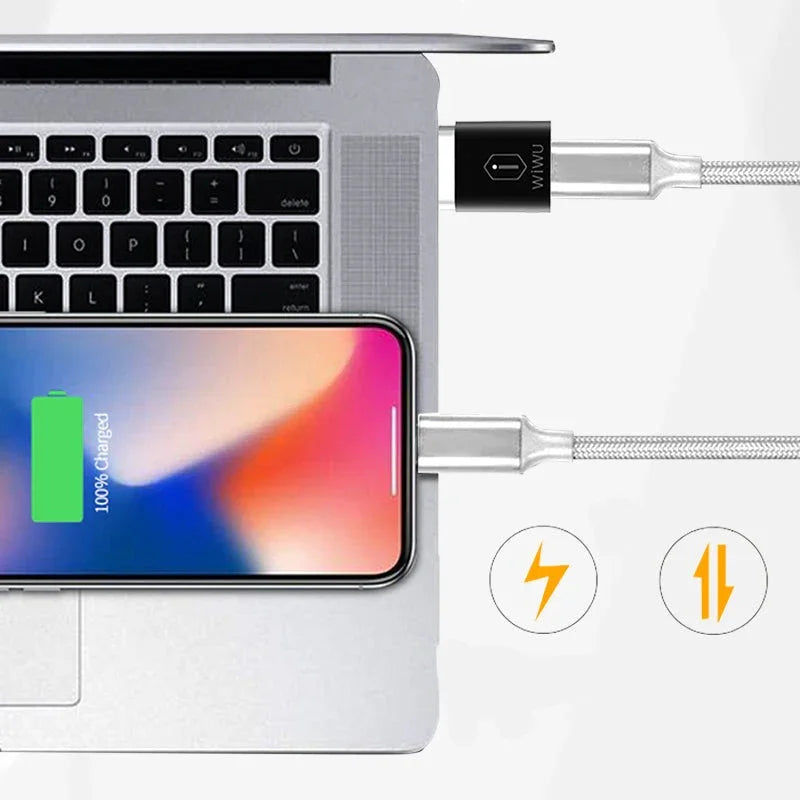 Wiwu Magsafe Type-C Magnetic Cable Connector For Macbook