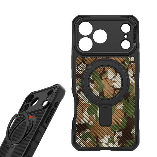 iPhone 17 Pro Max, Itskins Supreme Magsafe Stand Case, Camouflage