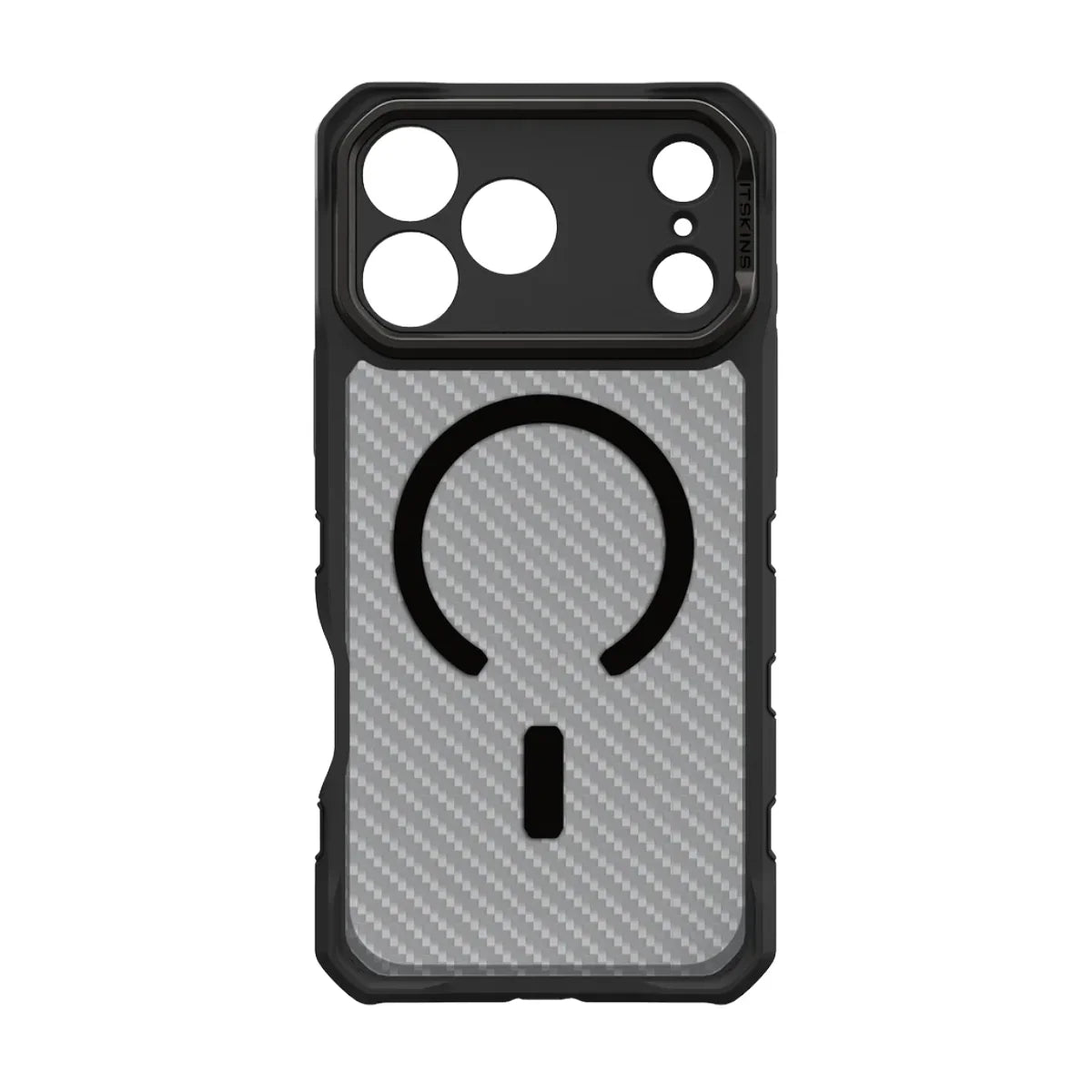 iPhone 17 Pro Max, Itskins Supreme Tek Magsafe Stand Case, Black