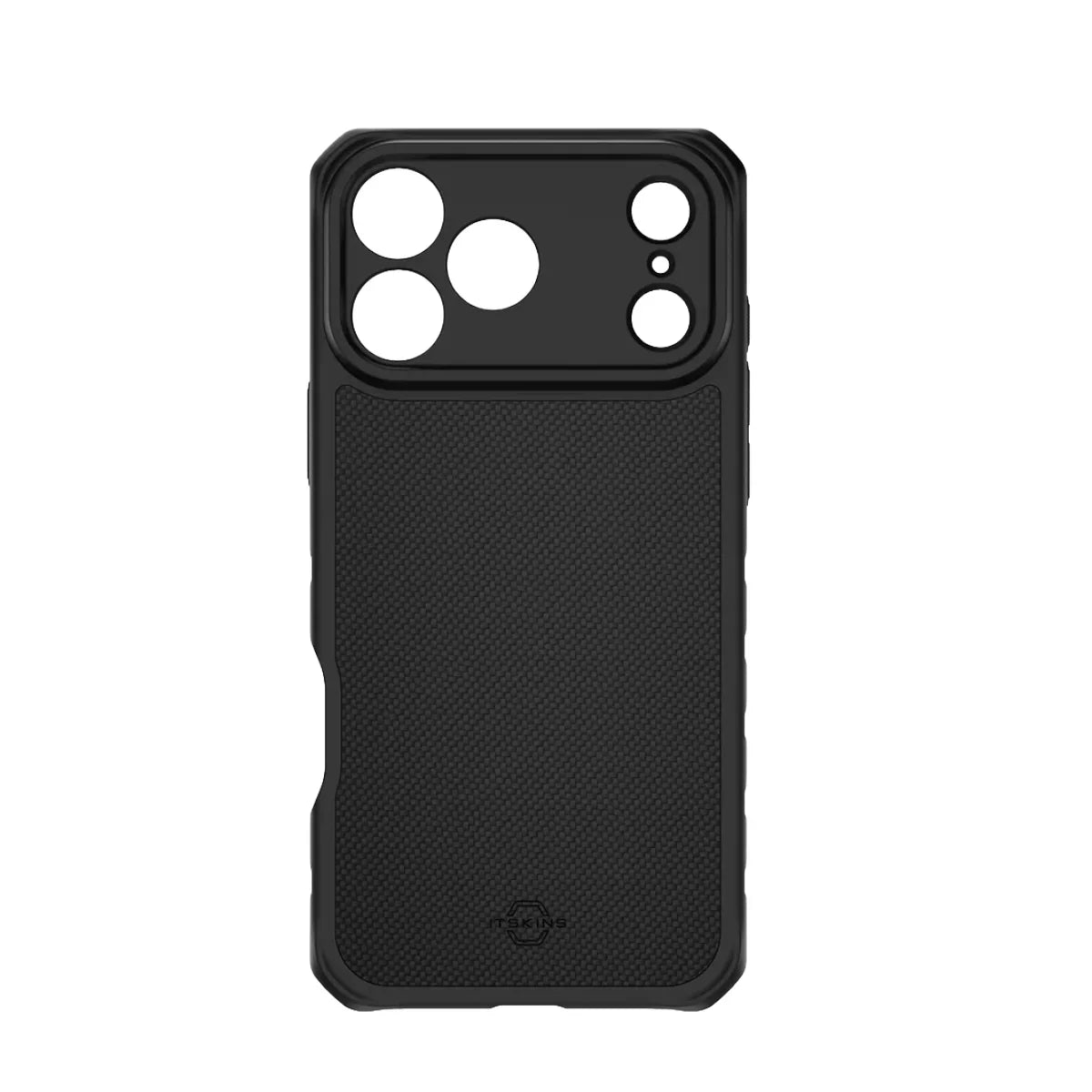 iPhone 17 Pro, Itskins Hybrid Nylon Magsafe Case, Black