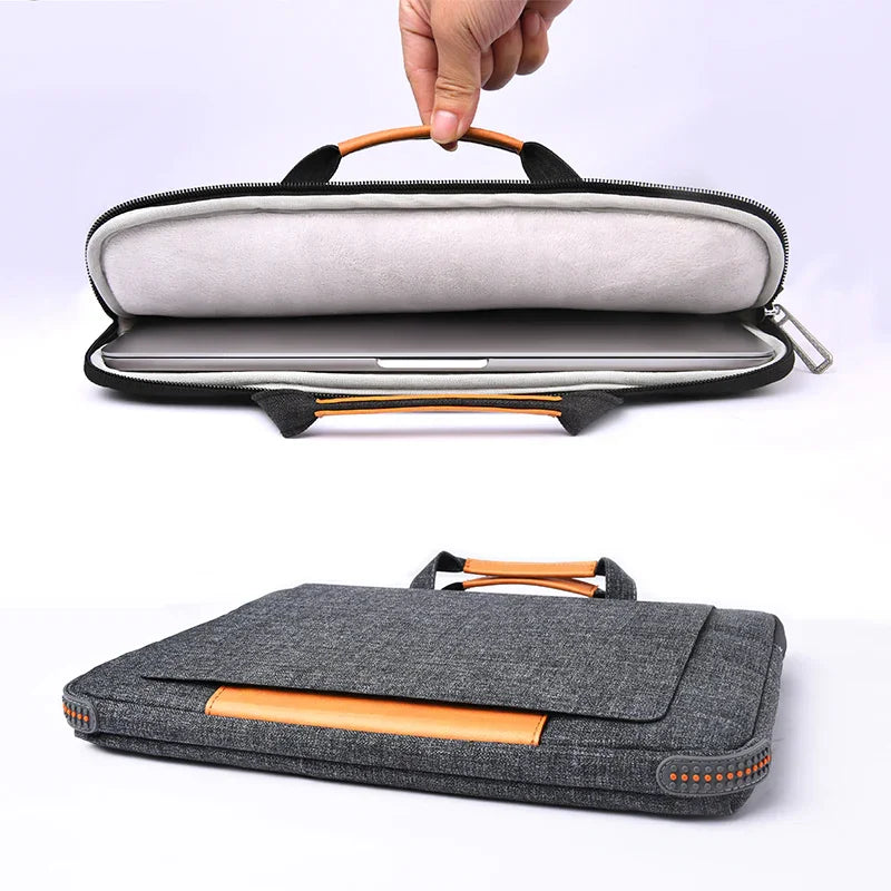Wiwu Smart Stand Sleeve Hand Bag For Macbook 15" Gray