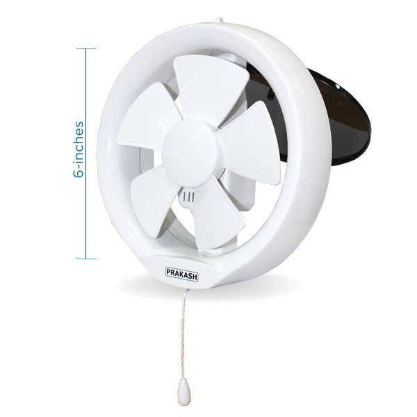 Prakash Window Mount Ventilating Fan / Exhaust Fan 6-inch