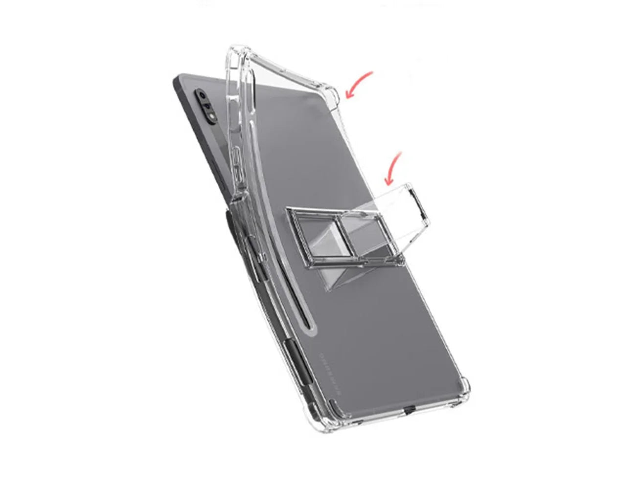 Samsung Tab S8 Plus/S7 Plus, Araree Flexield Sp Case - Clear