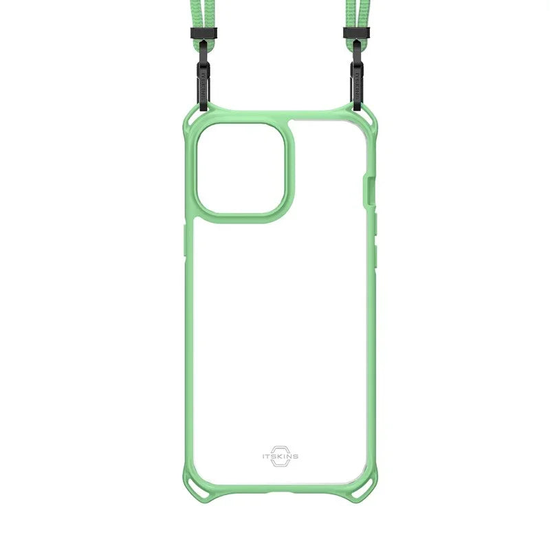 iPhone 13 Pro Max Itskins Hybrid Sling Cover - Light Green