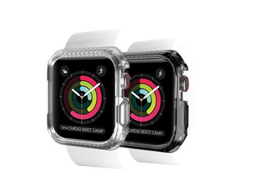 Apple Watch 40/41mm Itskins Spectrum Clear Case - Smoke + Clear 2 Pcs