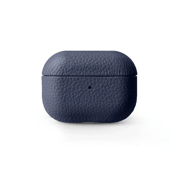 Airpods Pro Melkco Origin Paris Premium Leather Case - Dark Blue