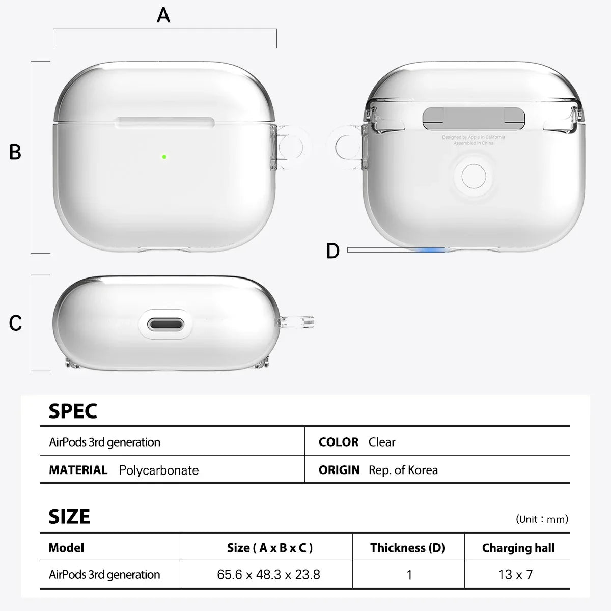 Araree Airpod 3 Nukin Clear - Case