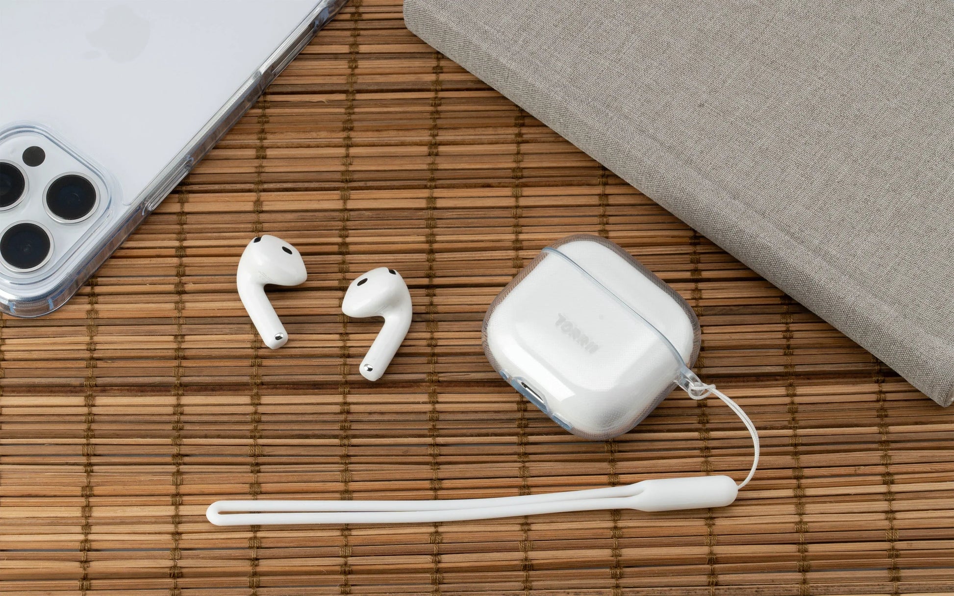 AirPod 4 Torrii Bonjelly Case - Clear