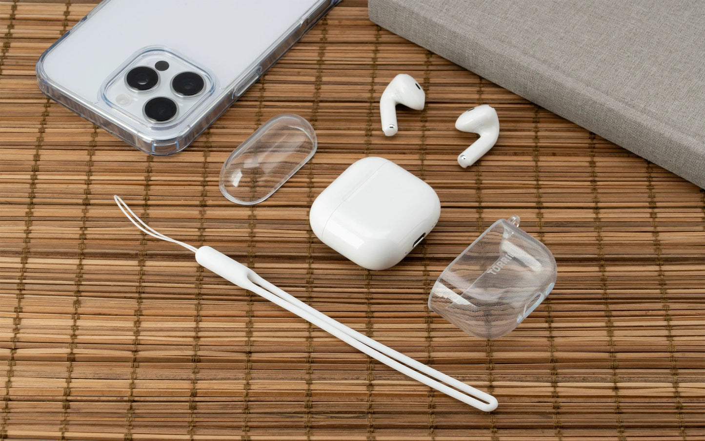 AirPod 4 Torrii Bonjelly Case - Clear