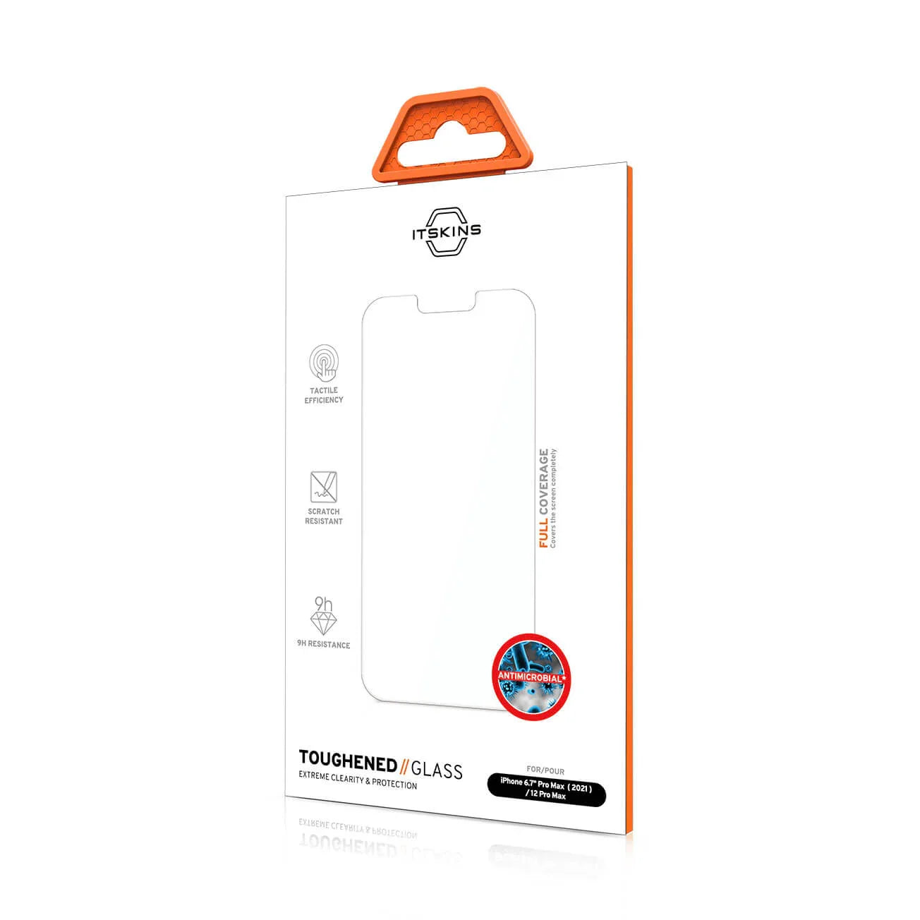 iPhone 13 Pro Max Itskins Hexoglass Screen Protector - Clear