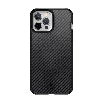 Itskins Hybrid Mag Carbon iPhone 13 Pro Max Series Cover - Black1