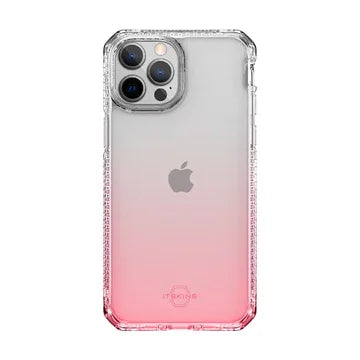 iPhone 13 Pro Max Itskins Hybrid Ombre Cover - Pink