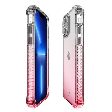 iPhone 13 Pro Max Itskins Hybrid Ombre Cover - Pink