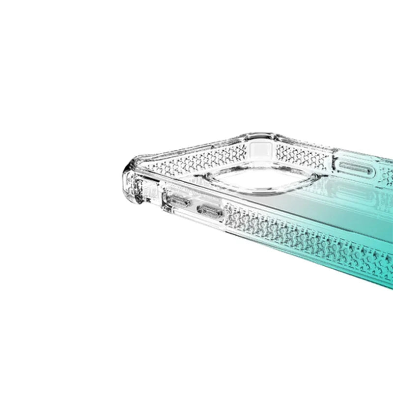 iPhone 13 Pro Max Itskins Hybrid Ombre Cover - Teal