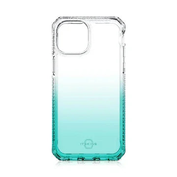 iPhone 13 Pro Max Itskins Hybrid Ombre Cover - Teal