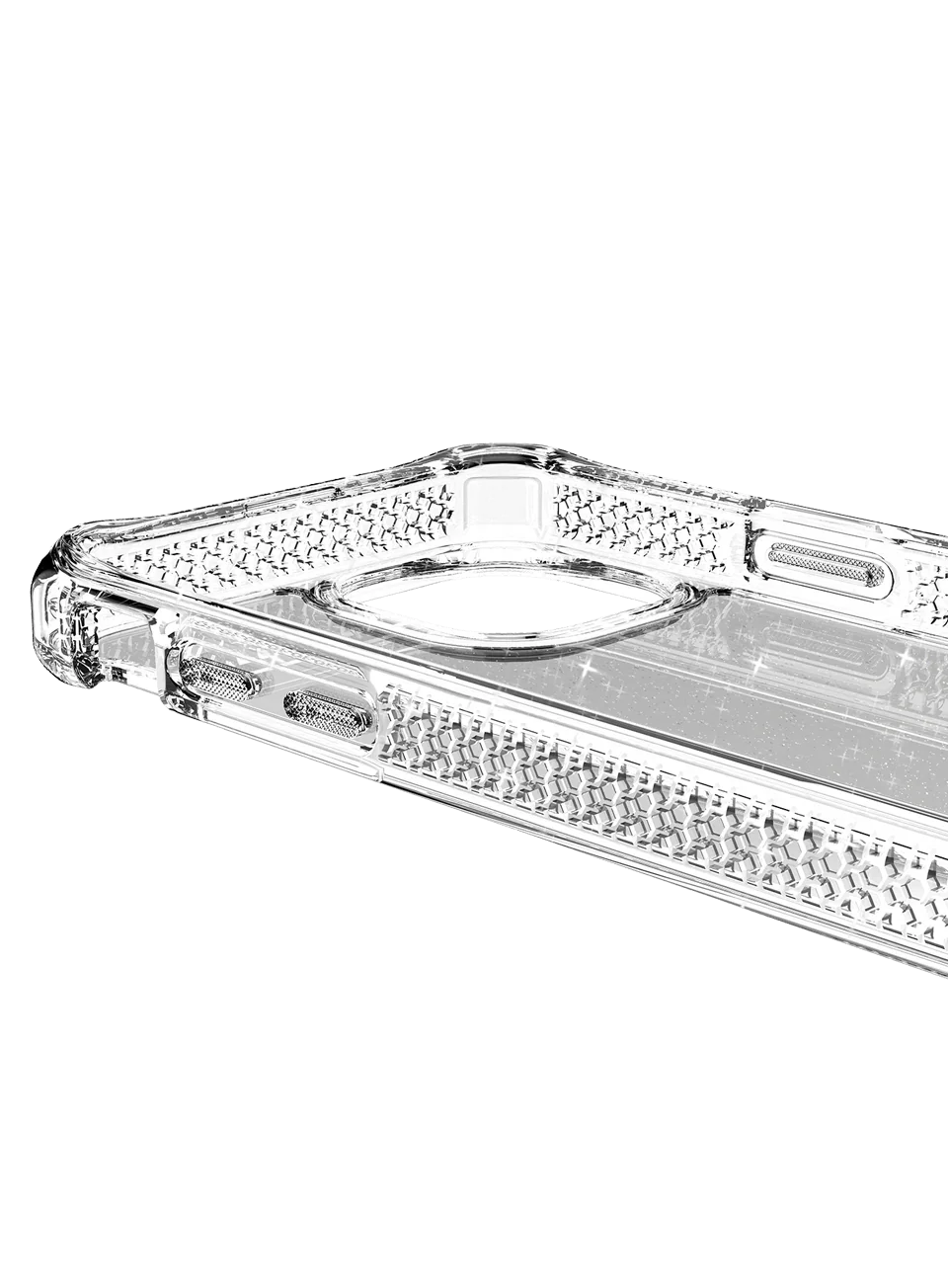 Itskins Hybrid Spark iPhone 13 Pro Max Cover - Transparent