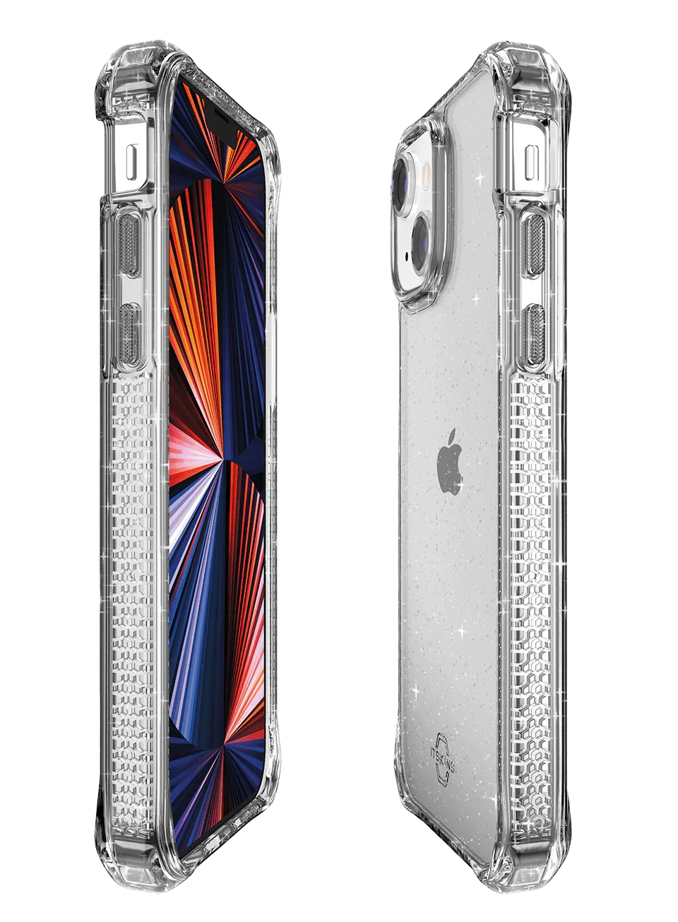 Itskins Hybrid Spark iPhone 13 Pro Max Cover - Transparent