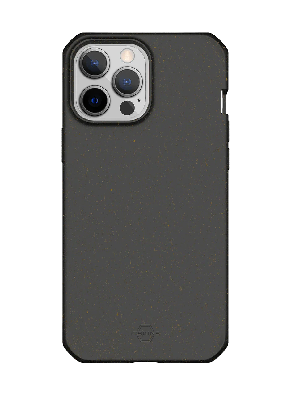 iPhone 13 Pro Max Itskins Feroniabio Terra Cover - Black