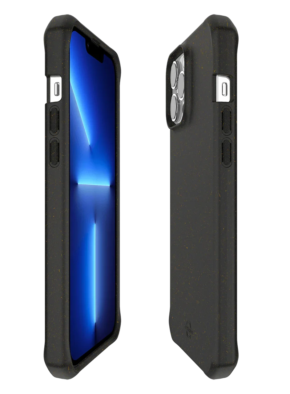 iPhone 13 Pro Max Itskins Feroniabio Terra Cover - Black