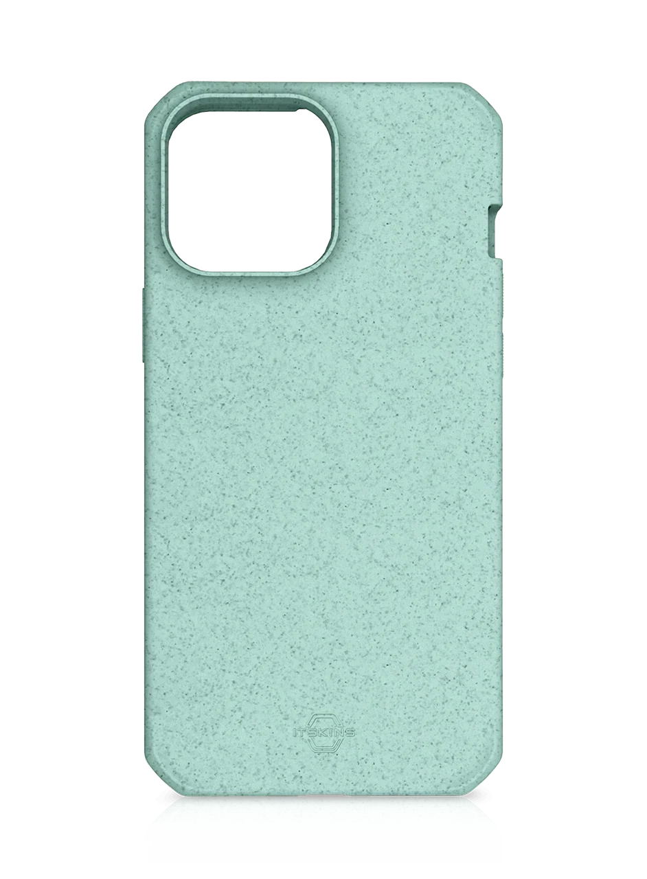 iPhone 13 Pro Max Itskins Feroniabio Terra Cover - Light Green