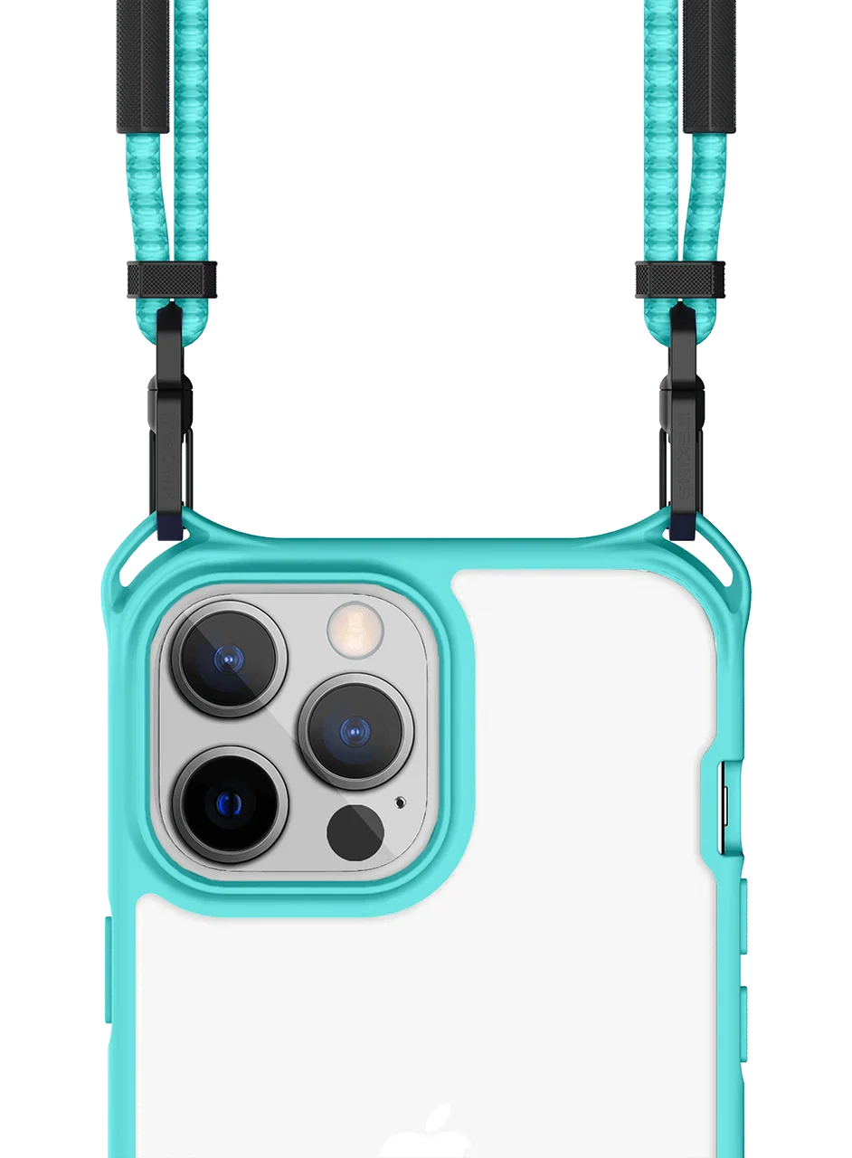 iPhone 13 Pro Itskins Hybrid Sling Cover - Light Blue