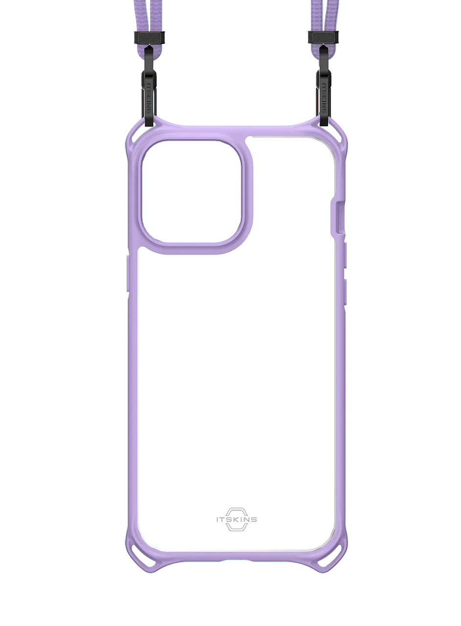 iPhone 13 Pro Itskins Hybrid Sling Cover - Light Purple
