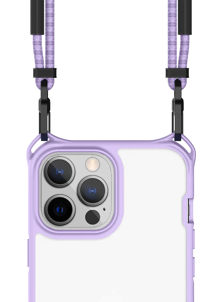 iPhone 13 Pro Itskins Hybrid Sling Cover - Light Purple
