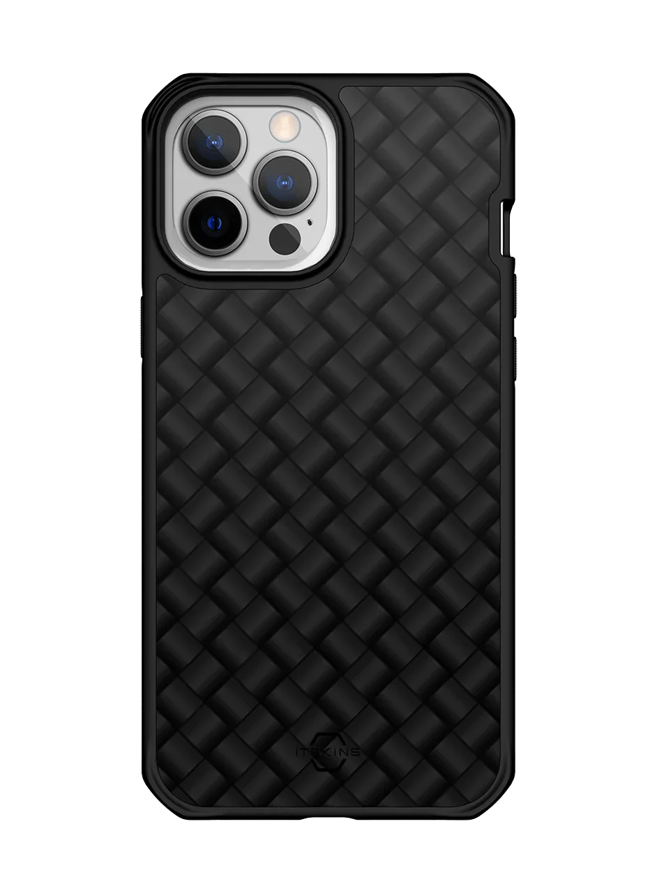 iPhone 13 Pro Itskins Hybrid Mag Carbon Cover - Black Carbon