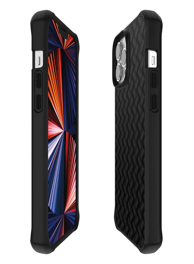 iPhone 13 Pro Itskins Hybrid Mag Carbon Cover - Black Carbon