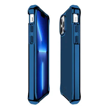 iPhone 13 Pro Itskins Hybrid Glass Cover - Deep Blue