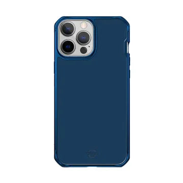 iPhone 13 Pro Itskins Hybrid Glass Cover - Deep Blue