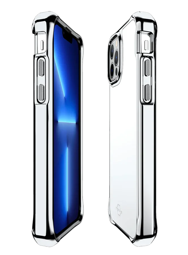 iPhone 13 Pro Itskins Hybrid Glass Cover - Silver