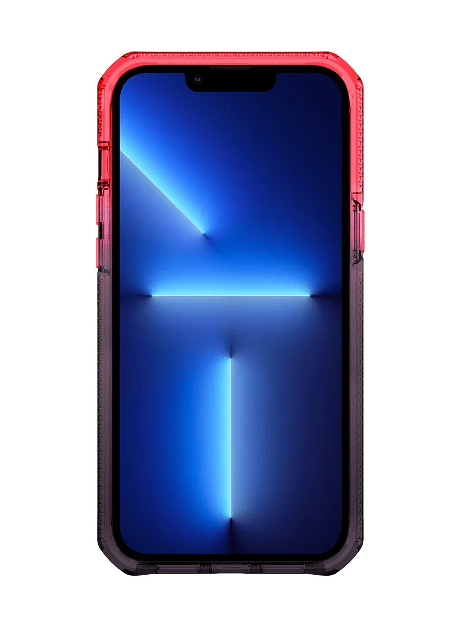 iPhone 13 Pro Itskins Supreme Prism Cover - Coral And Black