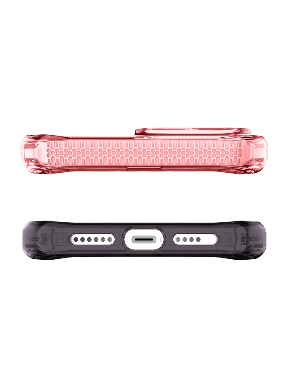 iPhone 13 Pro Itskins Supreme Prism Cover - Light Pink And Grey