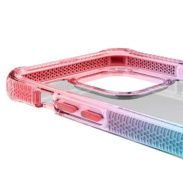 iPhone 13 Pro Itskins Supreme Prism Cover - Light Pink And Light Blue