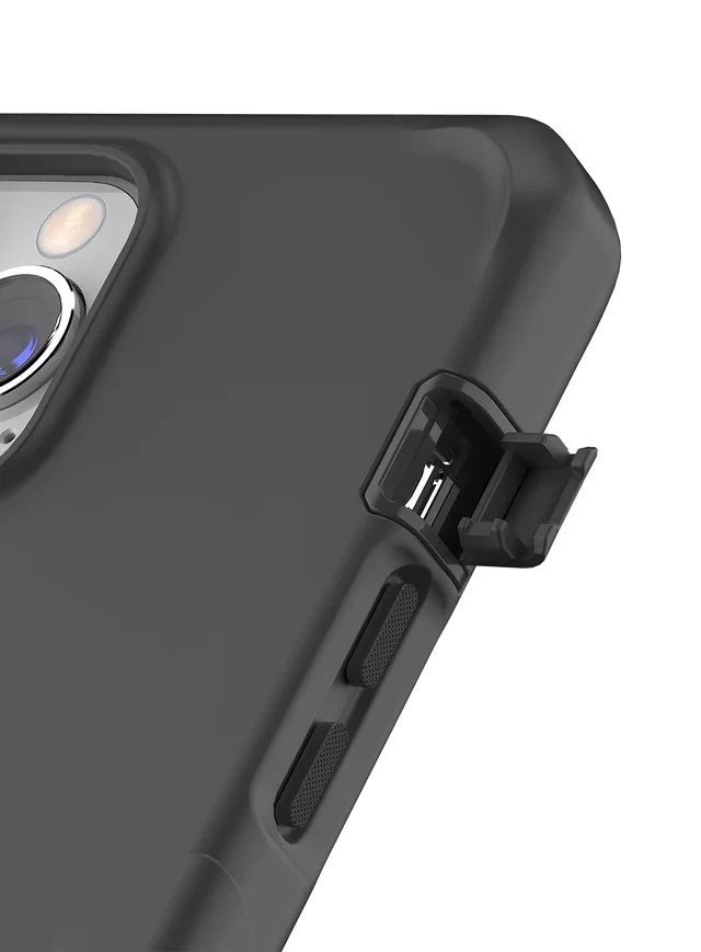 iPhone 13 Pro Itskins Supreme Solid Cover - Charcoal Black