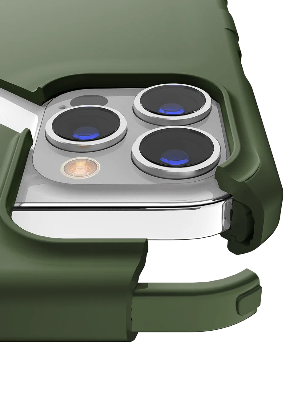 iPhone 13 Pro Itskins Supreme Solid Cover - Olive Green