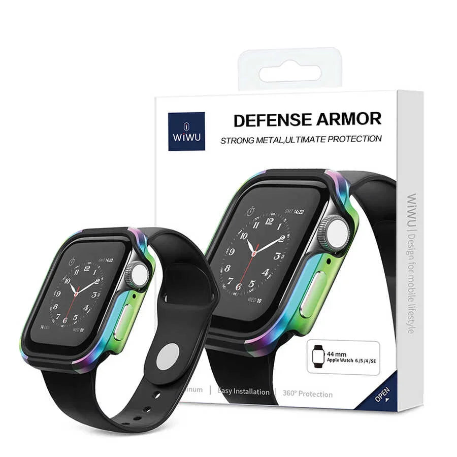 Apple Watch 44/45mm Wiwu Defense Armor Case - Black