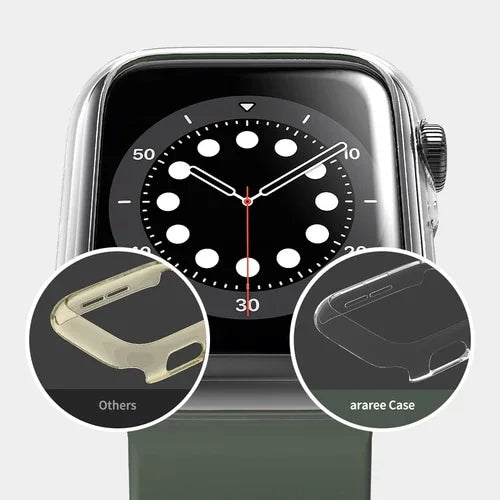 Apple Watch 44/45mm Araree Nukin Bumper Case - Clear