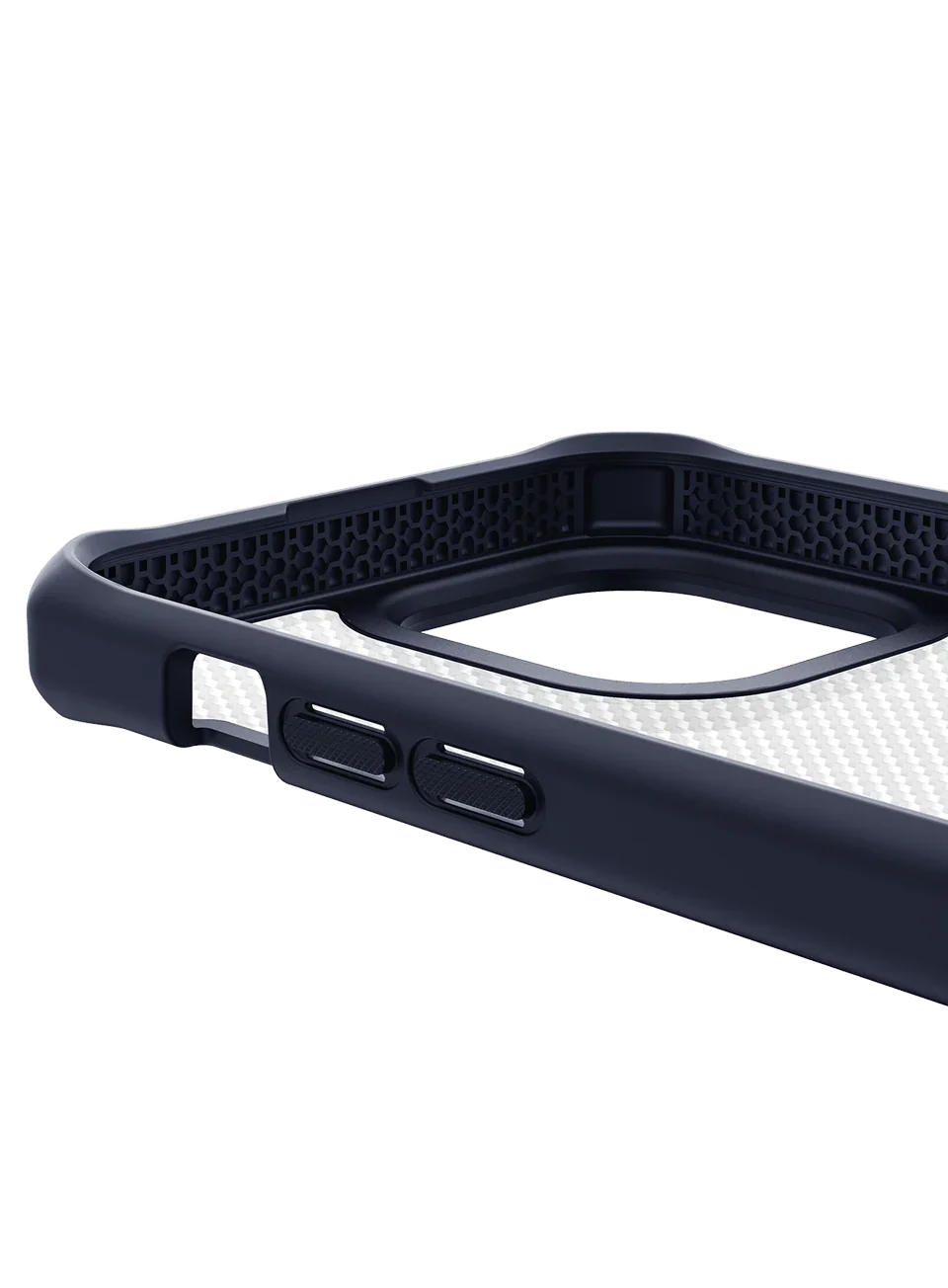 iPhone 14 Pro Max Itskins Hybrid Tek Case - Deep Blue